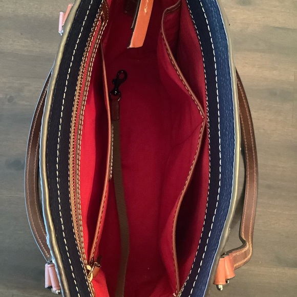 Dooney & Bourke Midnight Blue Lexington Tote Bag - Picture 5 of 7